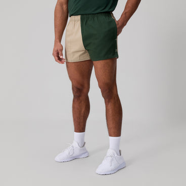 Mens Fundamentals Harlequin Drill Shorts Green