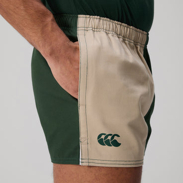 Mens Fundamentals Harlequin Drill Shorts Green