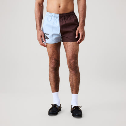 Mens Harlequin Shorts Brown