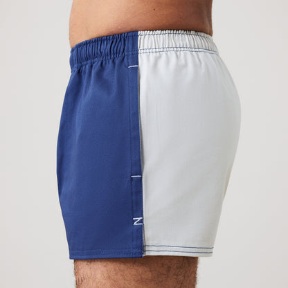 Mens Harlequin Shorts Grey