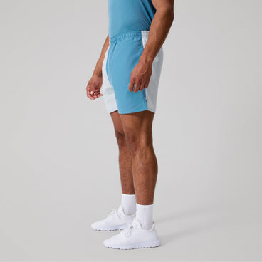 Mens Fundamentals Harletic Short Blue