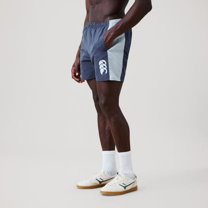Mens Panel Tactic Shorts Blue