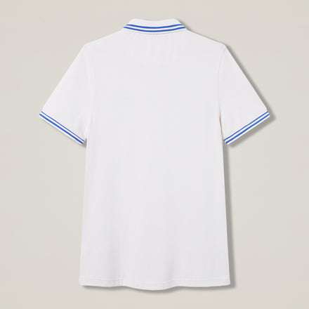 Mens Solid Pique Polo Shirt Grey