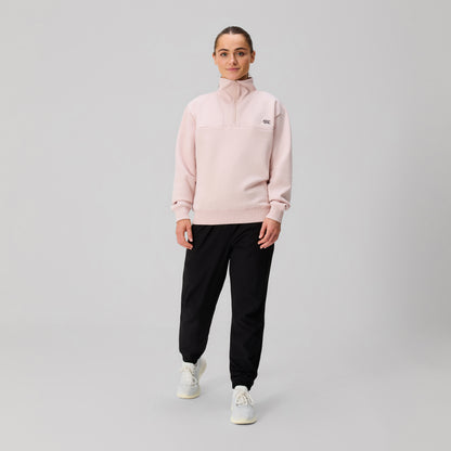 Womens Everyday Quarter-Zip Sweater
