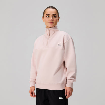 Womens Everyday Quarter-Zip Sweater