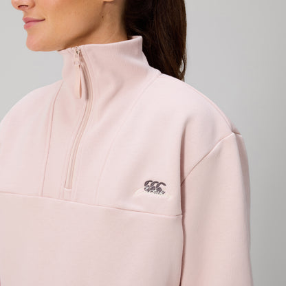 Womens Everyday Quarter-Zip Sweater
