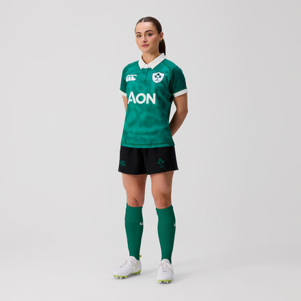 Womens Ireland Hom Test Jersey (Nb) Green/White