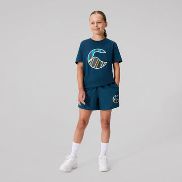 Kids Uglies Logo T-Shirt Moonlit Ocean