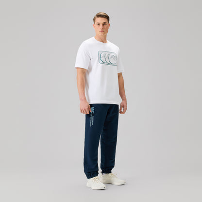 Mens Fundamentals Stadium Pant Navy/Pink