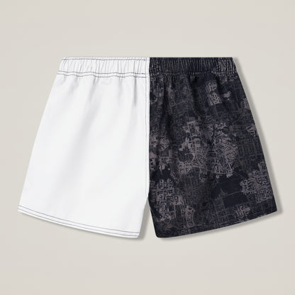 Mens Force Harlequin Short Grey