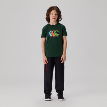 Junior Unisex Fundamentals Stadium Pant Black / Red