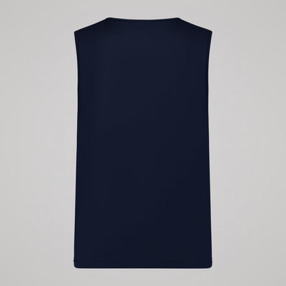 Mens Tempo Singlet Navy
