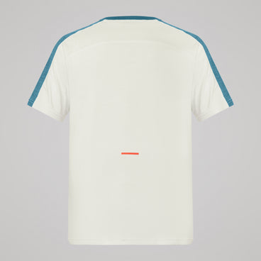 Mens Tempo+ Tee White/Blue