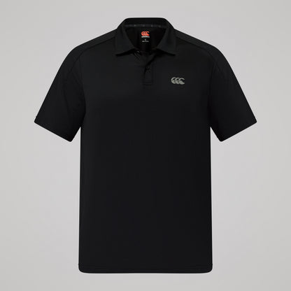 Mens Tempo Polo Shirt Black