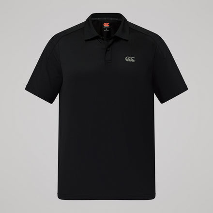 Mens Tempo Polo Shirt Black