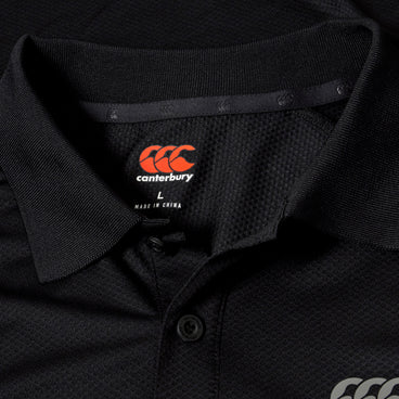 Mens Tempo Polo Shirt Black