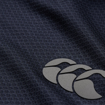 Mens Tempo 1/4 Zip Tee Navy