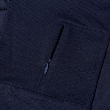Mens Tempo 1/4 Zip Tee Navy