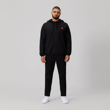 Mens Tempo+ Packaway Full Zip Jacket Black