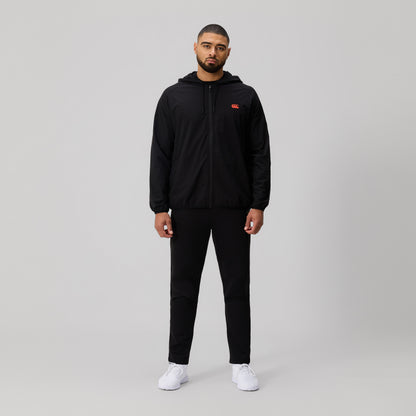 Mens Tempo+ Packaway Full Zip Jacket Black