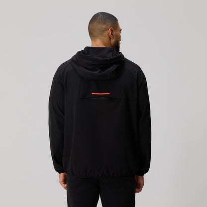 Mens Tempo+ Packaway Full Zip Jacket Black