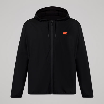 Mens Tempo+ Packaway Full Zip Jacket Black