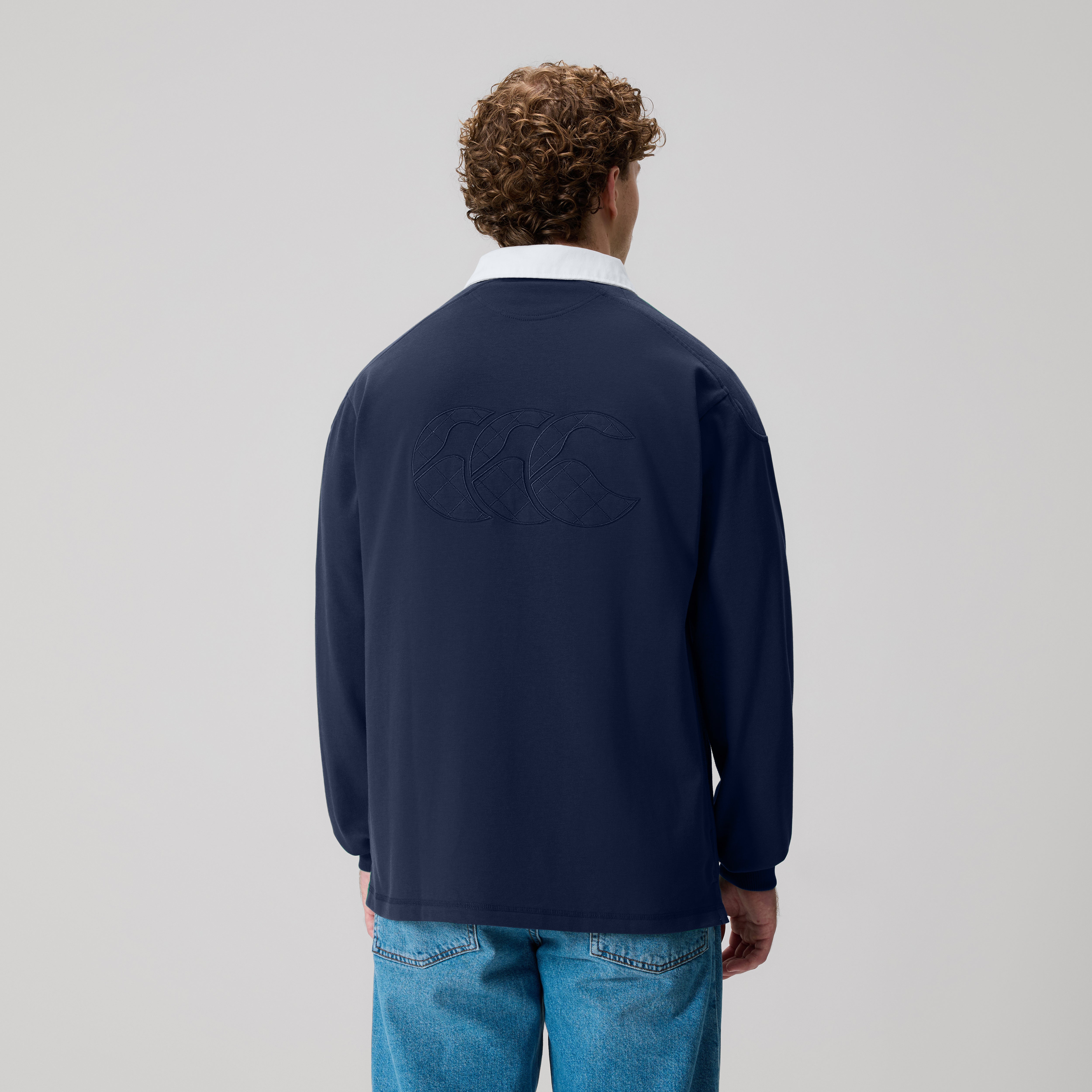 Mens The Rugby Jersey Navy | Navy | Canterbury