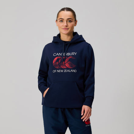 Womens Rakaia Hoodie Navy