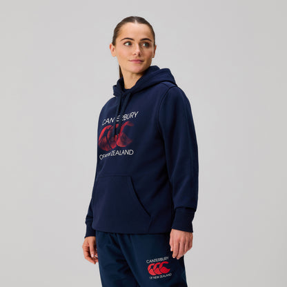Womens Rakaia Hoodie Navy