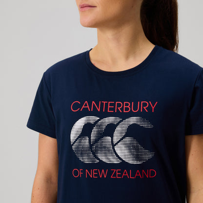 Womens Rakaia T-Shirt Navy