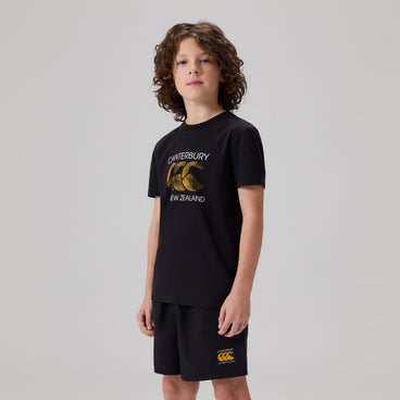 Kids Rakaia T-Shirt Black