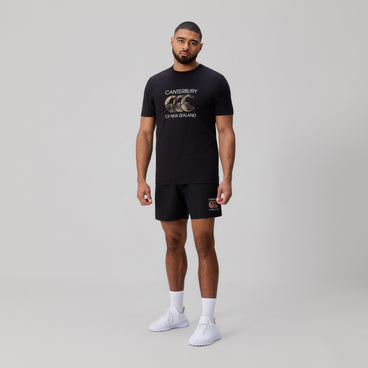 Mens Rakaia Short Black