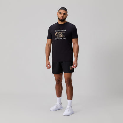 Mens Rakaia Short Black