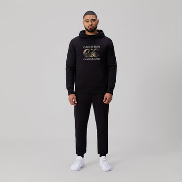 Mens Rakaia Hoodie Black