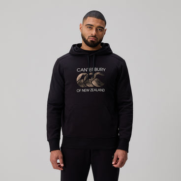 Mens Rakaia Hoodie Black