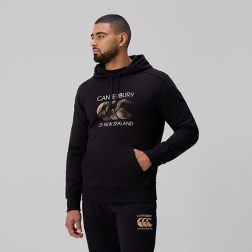 Mens Rakaia Hoodie Black