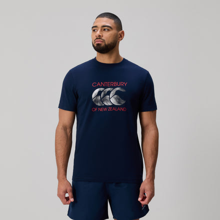 Mens Rakaia T-Shirt Navy