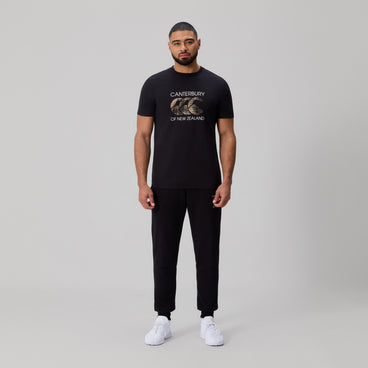 Mens Rakaia T-Shirt Black