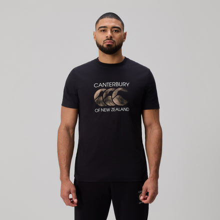 Mens Rakaia T-Shirt Black