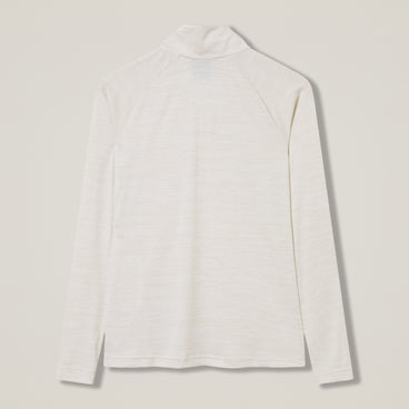 Womens Tempo+ 1/4 Zip Grey