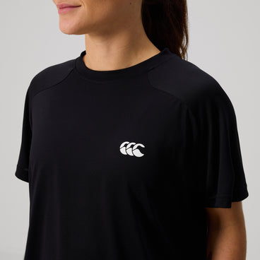 Womens Tempo+ T-Shirt Black