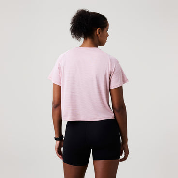 Womens Tempo+ Tee Pink