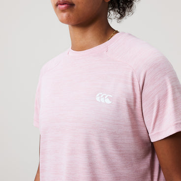Womens Tempo+ Tee Pink