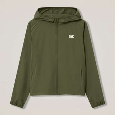 Womens Tempo+ Packaway Full-Zip Jacket Green