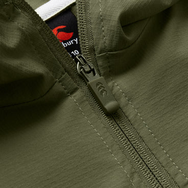 Womens Tempo+ Packaway Full-Zip Jacket Green
