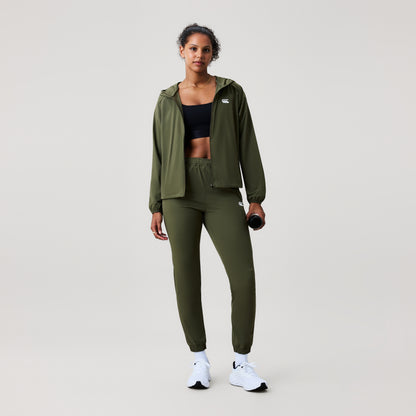 Womens Tempo+ Woven Trackpant Green