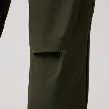 Womens Tempo+ Woven Trackpant Green