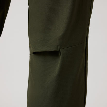 Womens Tempo+ Woven Trackpant Green