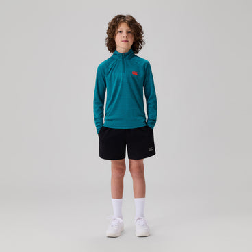 Kids Tempo+ Quarter-Zip Training Top