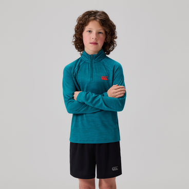Kids Tempo+ Quarter-Zip Training Top